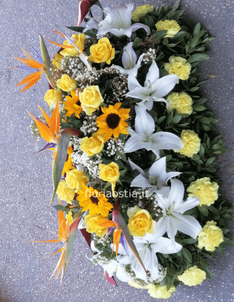 Cuscino funebre del Fiorista
